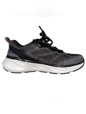 NWT Skechers Edgeride Power Flow Sneakers Women’s Size 7 (Black) Memory Foam
